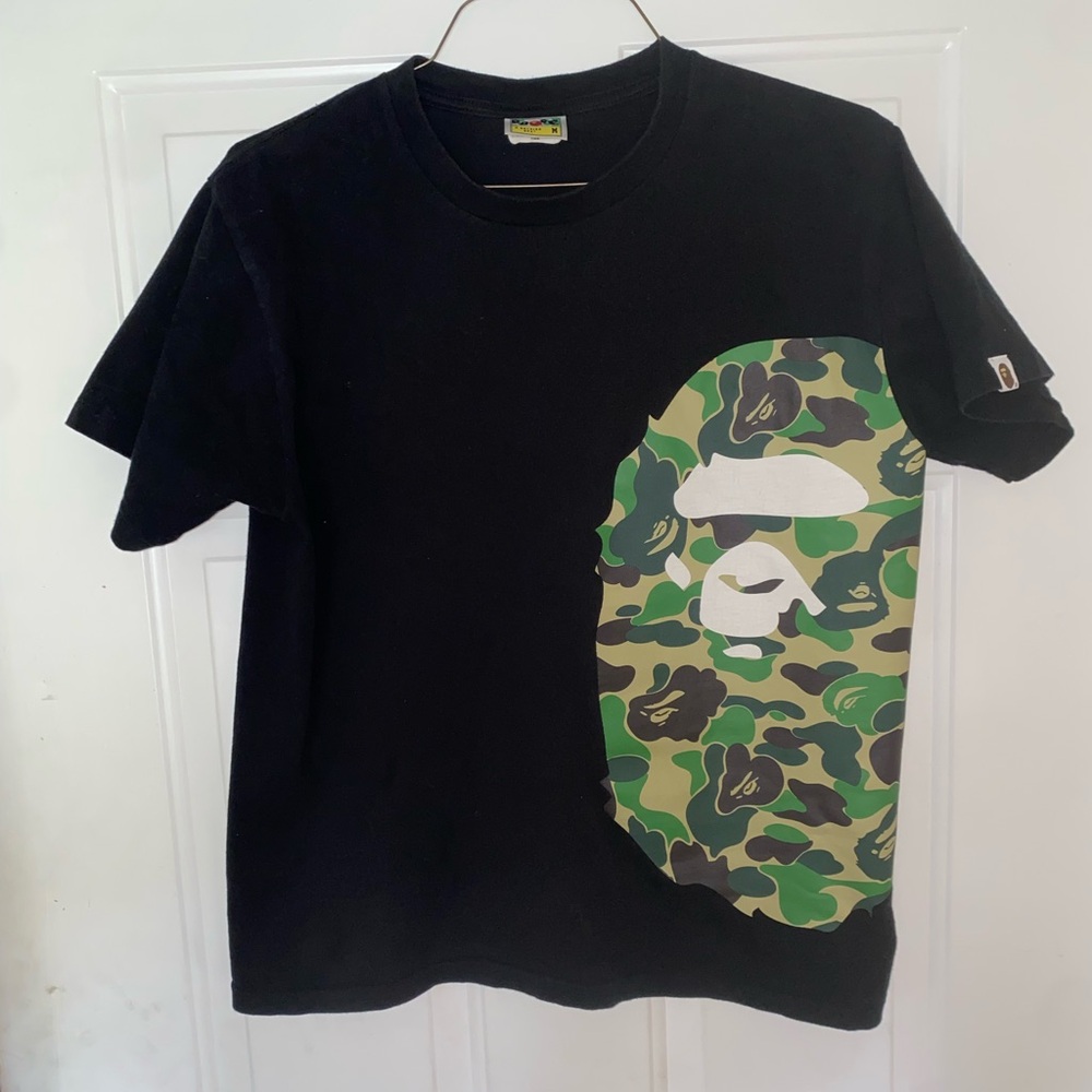 Camo Bape Big Ape Med T-Shirt